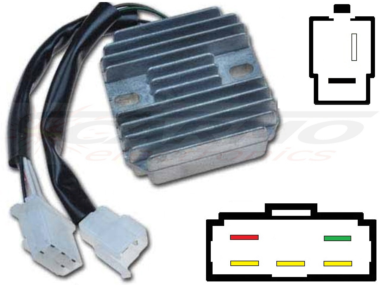 CARR331 - Kawasaki KZ750 MOSFET Voltage regulator rectifier (rotor-2) - Click Image to Close