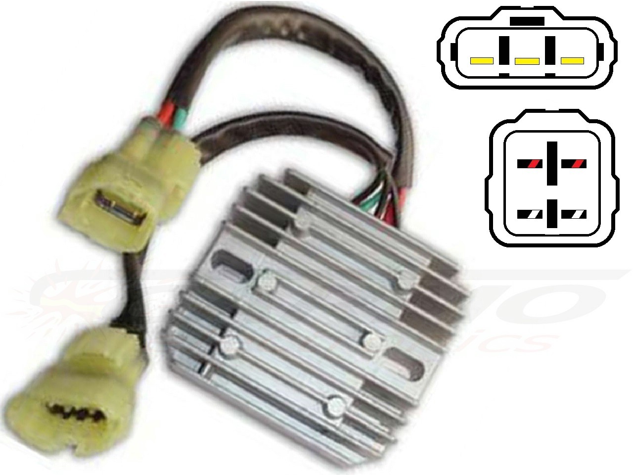 CARR694LT Suzuki LT-A500 LT-F500 MOSFET Voltage regulator rectifier - Click Image to Close