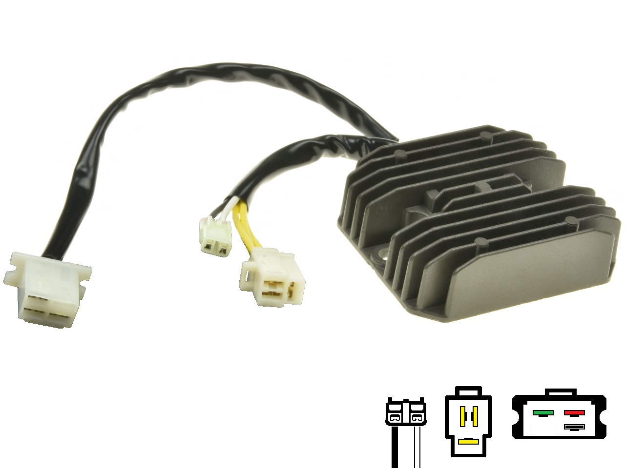 CARR221-ST - Honda ST1100 Pan European 1993-1995 MOSFET Voltage regulator rectifier 31600-M - Click Image to Close